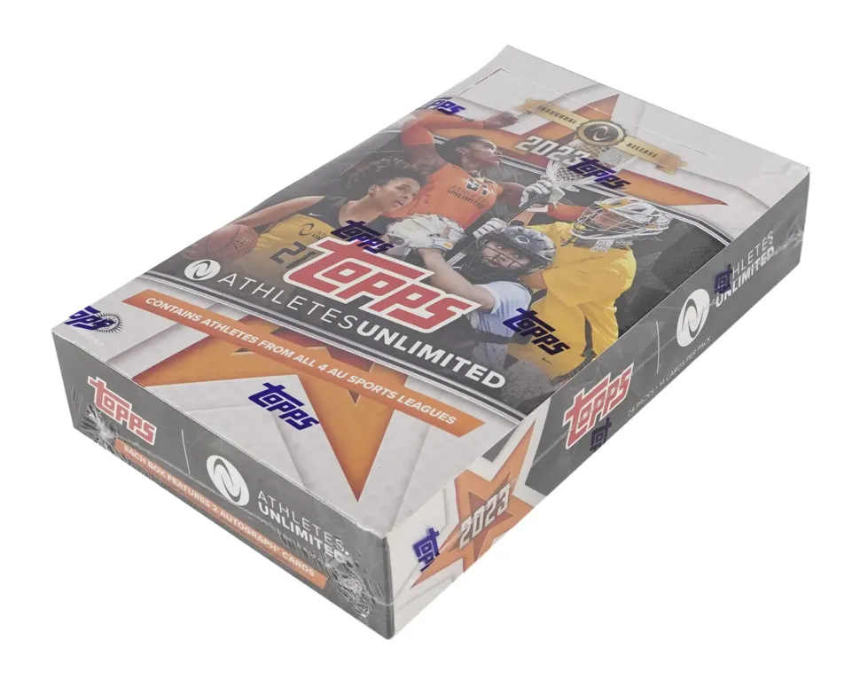 2023 Topps Athletes Unlimited All Sports Hobby Box 24 Packs per Box, 14 Cards per Pack