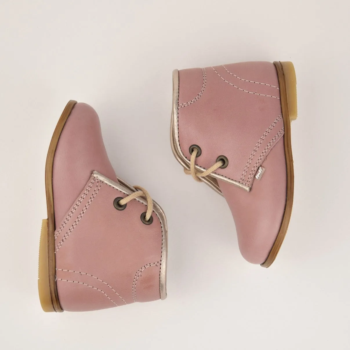 (2195-49) Emel classic first shoes - dirty pink