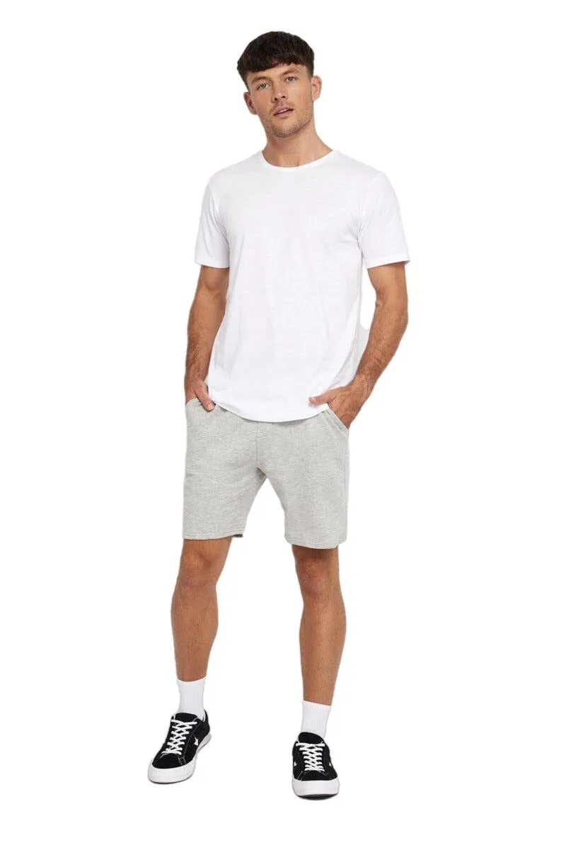 3 x Bonds Mens Essentials Short Cotton Pockets Shorts Shadow Marle