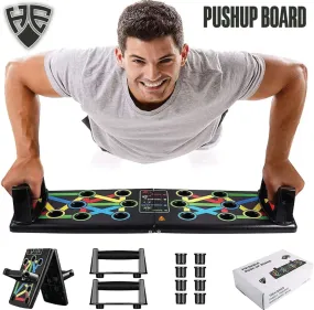 9in1 foldable push up board multi functional body building fitness