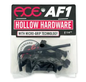 Ace AF1 Hollow Hardware Bolts W/ Grippers Allen - 1 1/4"