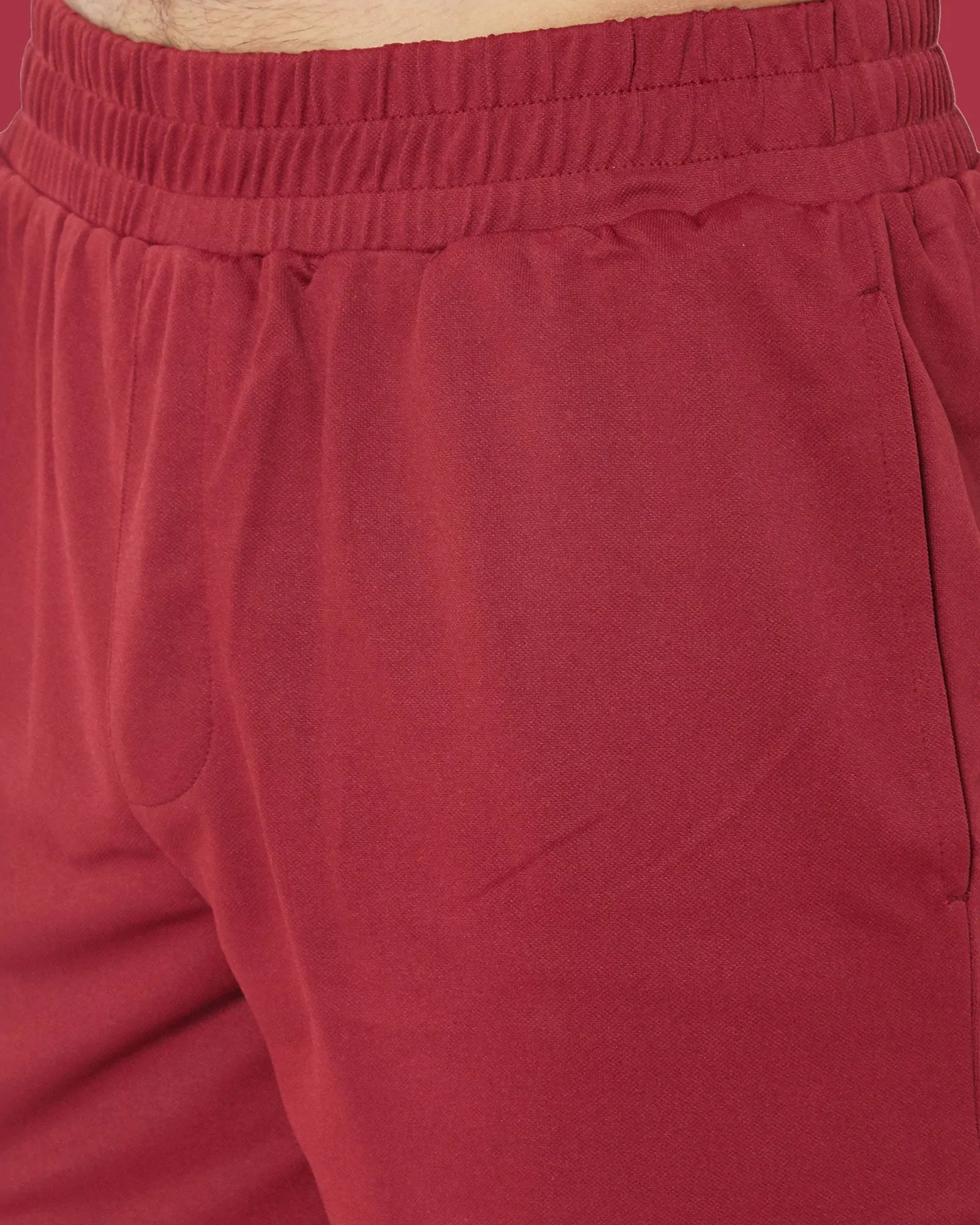 Active Shorts : Maroon Berry