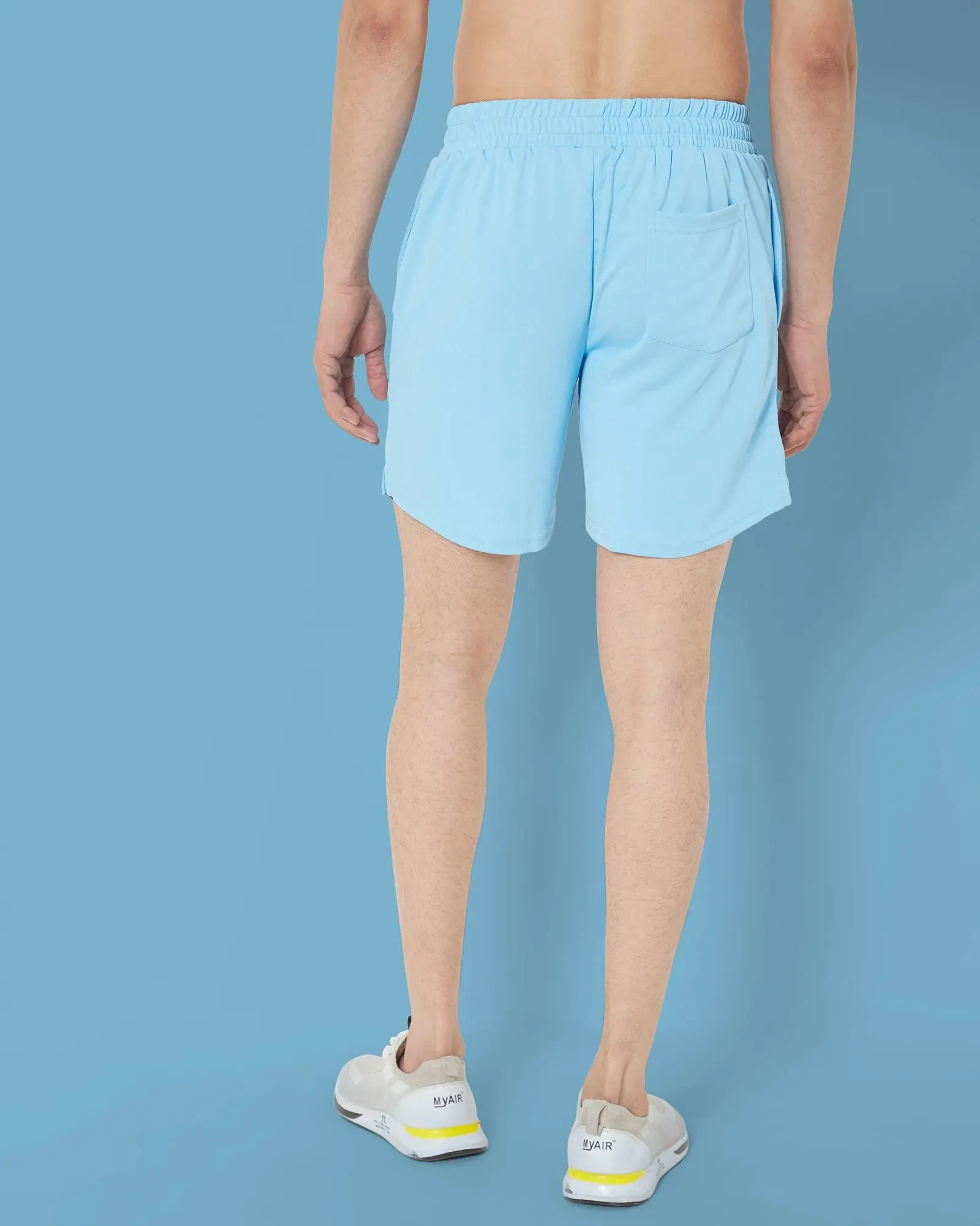 Active Shorts : Pearl Blue