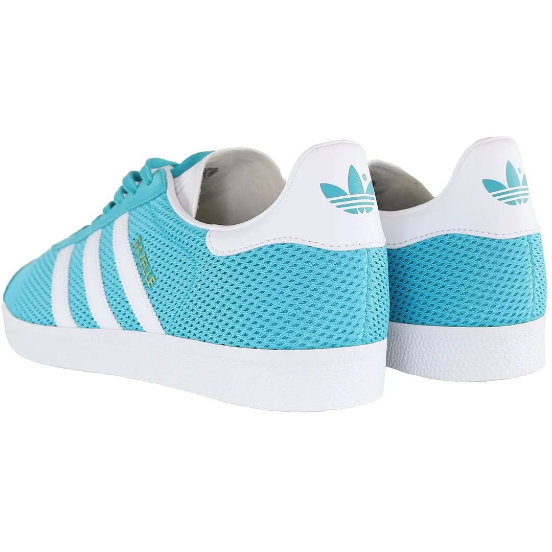 Adidas Gazelle Womens Blue Trainers