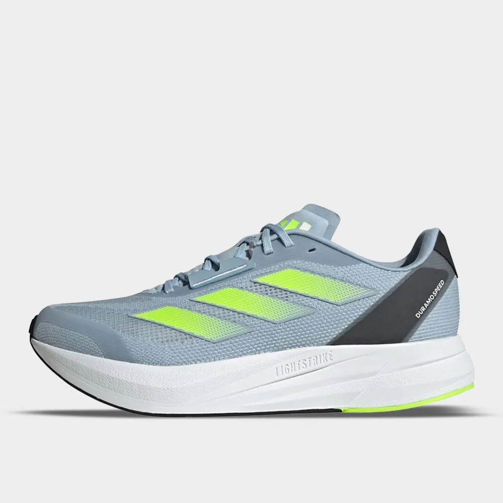 Adidas Mens Duramo Speed Performance Running Grey/ Green _ 173906 _ Grey