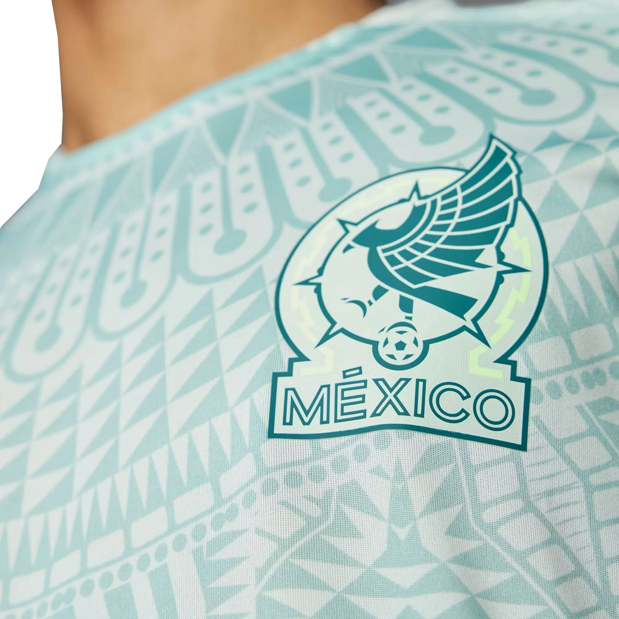 adidas Men's Mexico 2024/25 Authentic Away Jersey Light Green