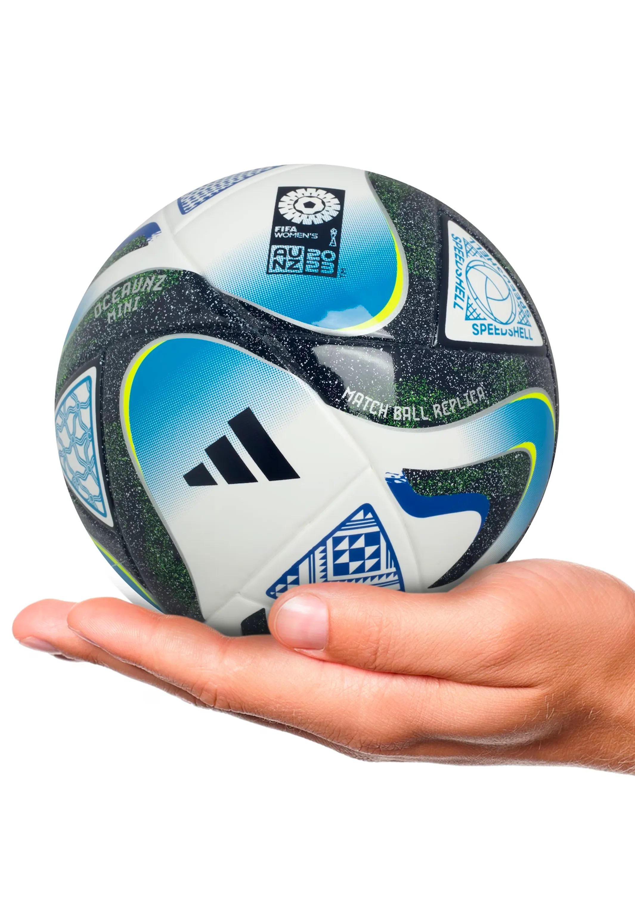 Adidas OCEAUNZ Mini Ball FIFA Women's World Cup Official Mini Ball <br> HT9012