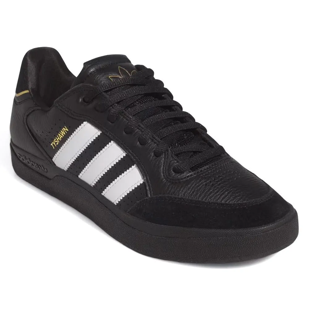 Adidas Tyshawn Low - Core Black/Footwear White/Gold Metallic