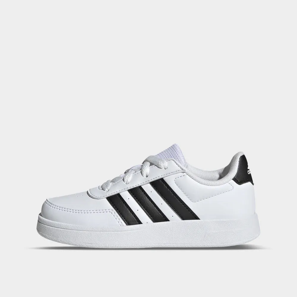 Adidas Youth Breaknet 2.0 Sneaker White/black _ 182679 _ White