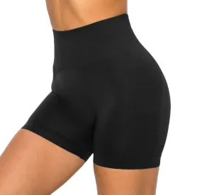 ALWAYS Women's Seamless Biker Shorts - Sexy High Waisted Yoga Running Athletic Workout Short Pants