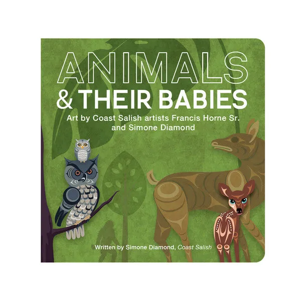 Animals & Their Babies Board Book