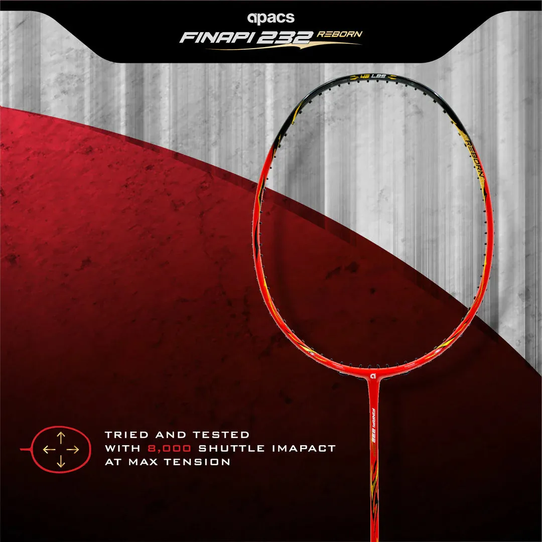 Apacs Finapi 232 Reborn Badminton Racket (Unstrung)