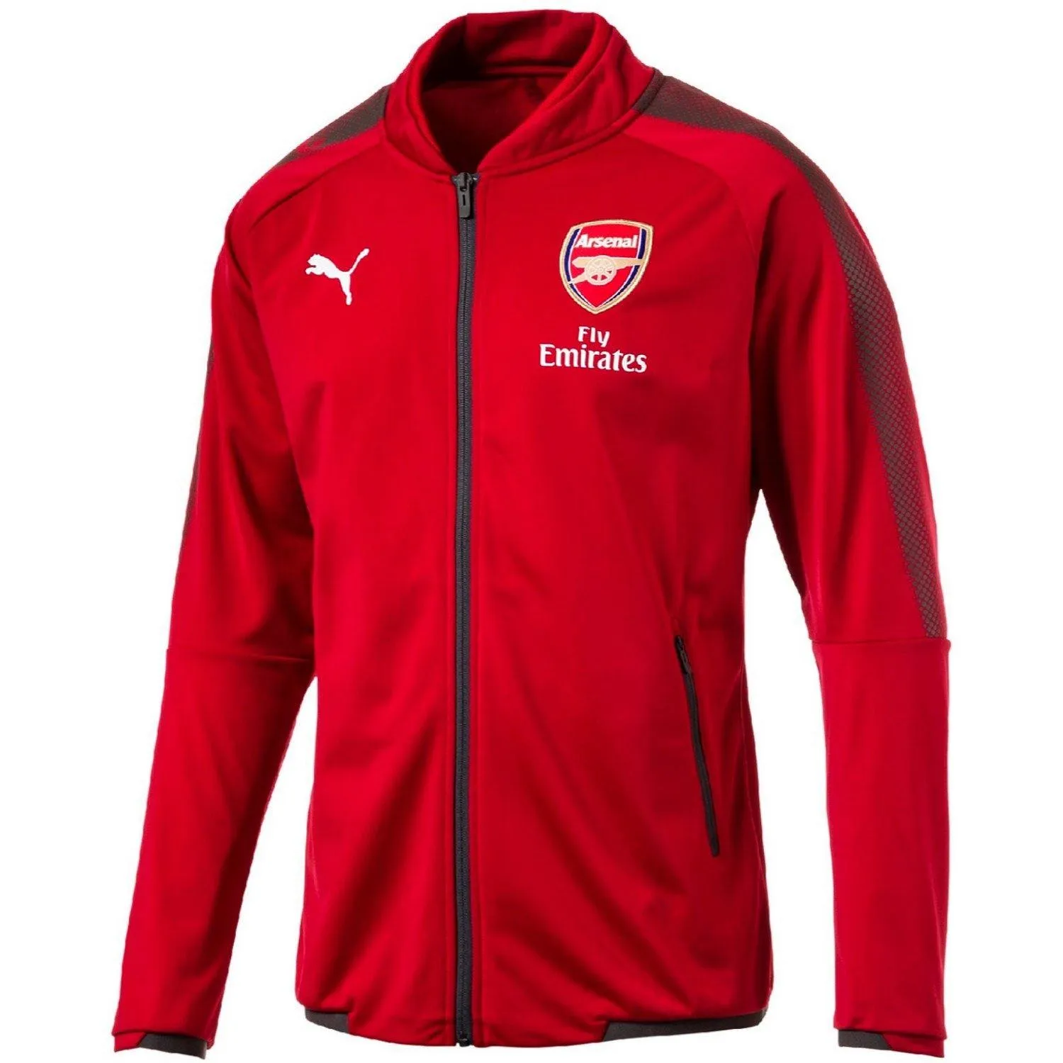 Arsenal training presentation soccer jacket 2017/18 red - Puma