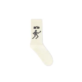 Arte Runner Socks (Cream)