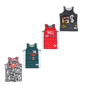 ASSORTED TISA BASKETBALL JERSEYS