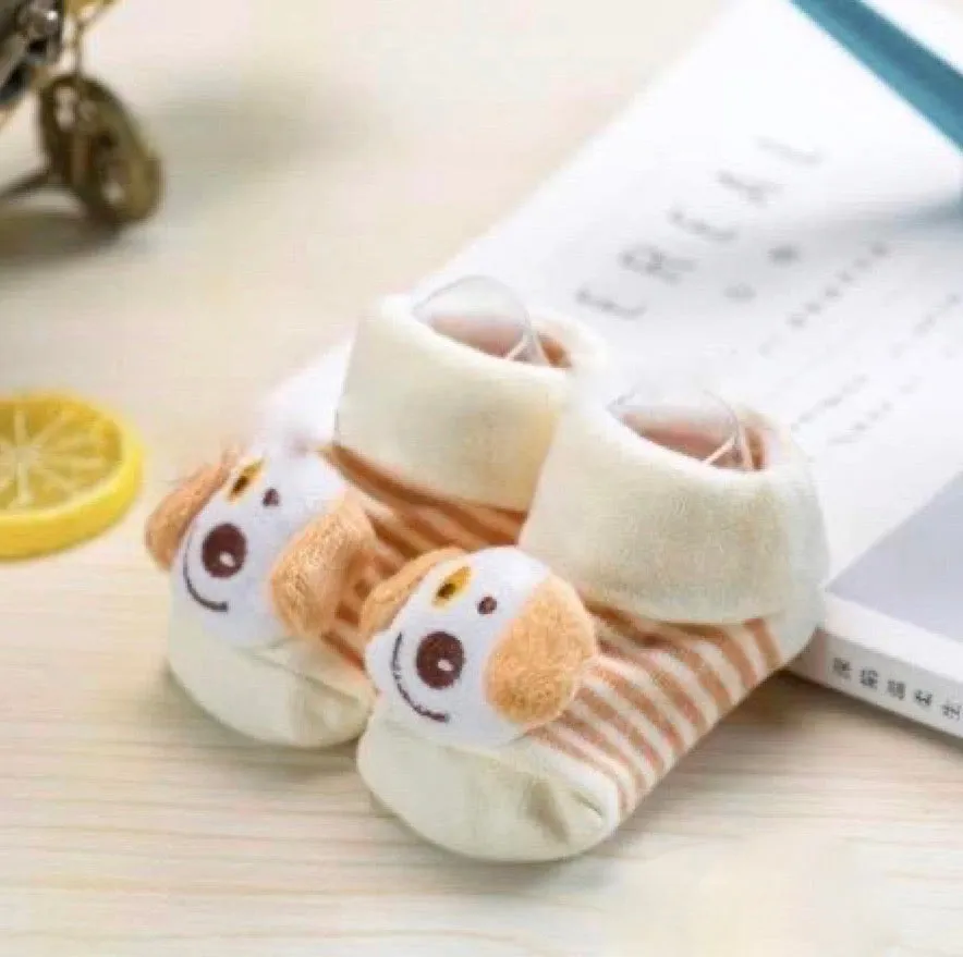 Baby Toddler 3D Decorative Image Anti-Slip Socks