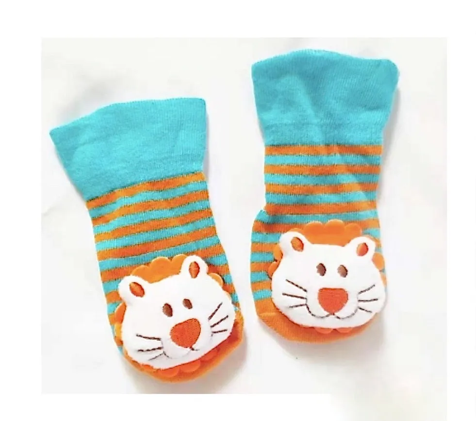 Baby Toddler 3D Decorative Image Anti-Slip Socks