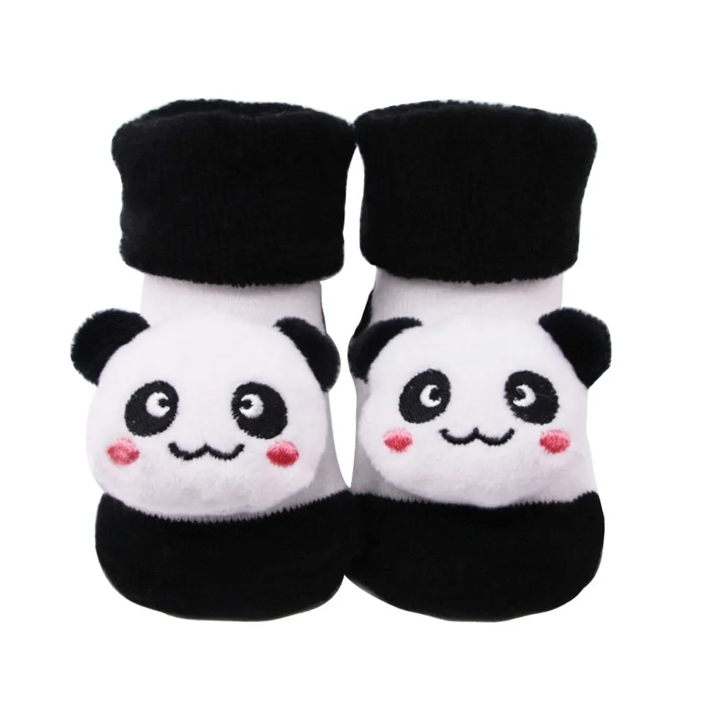 Baby Toddler 3D Decorative Image Anti-Slip Socks