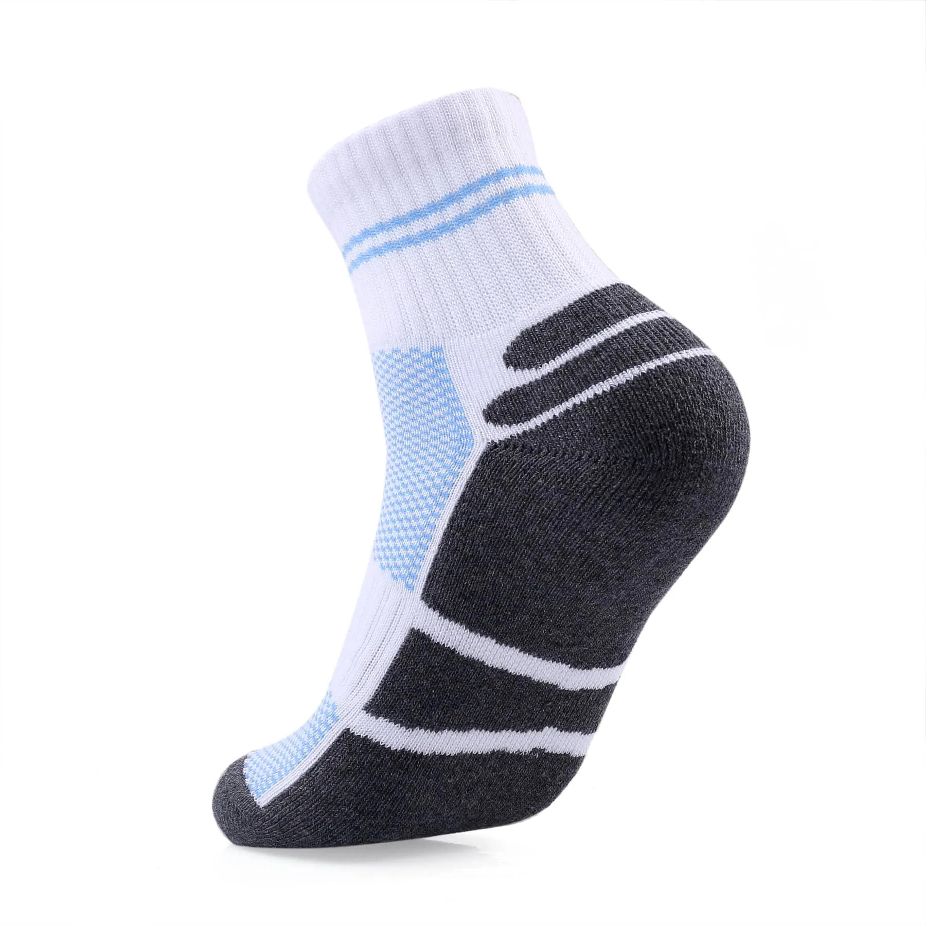 Bacca Bucci Ankle Length comfort performance Terry Athletic Running Socks for Men (1 Pair)