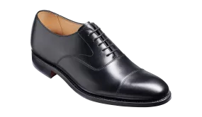 Barker Malvern  Toe-Cap Oxford Shoe -Black Calf