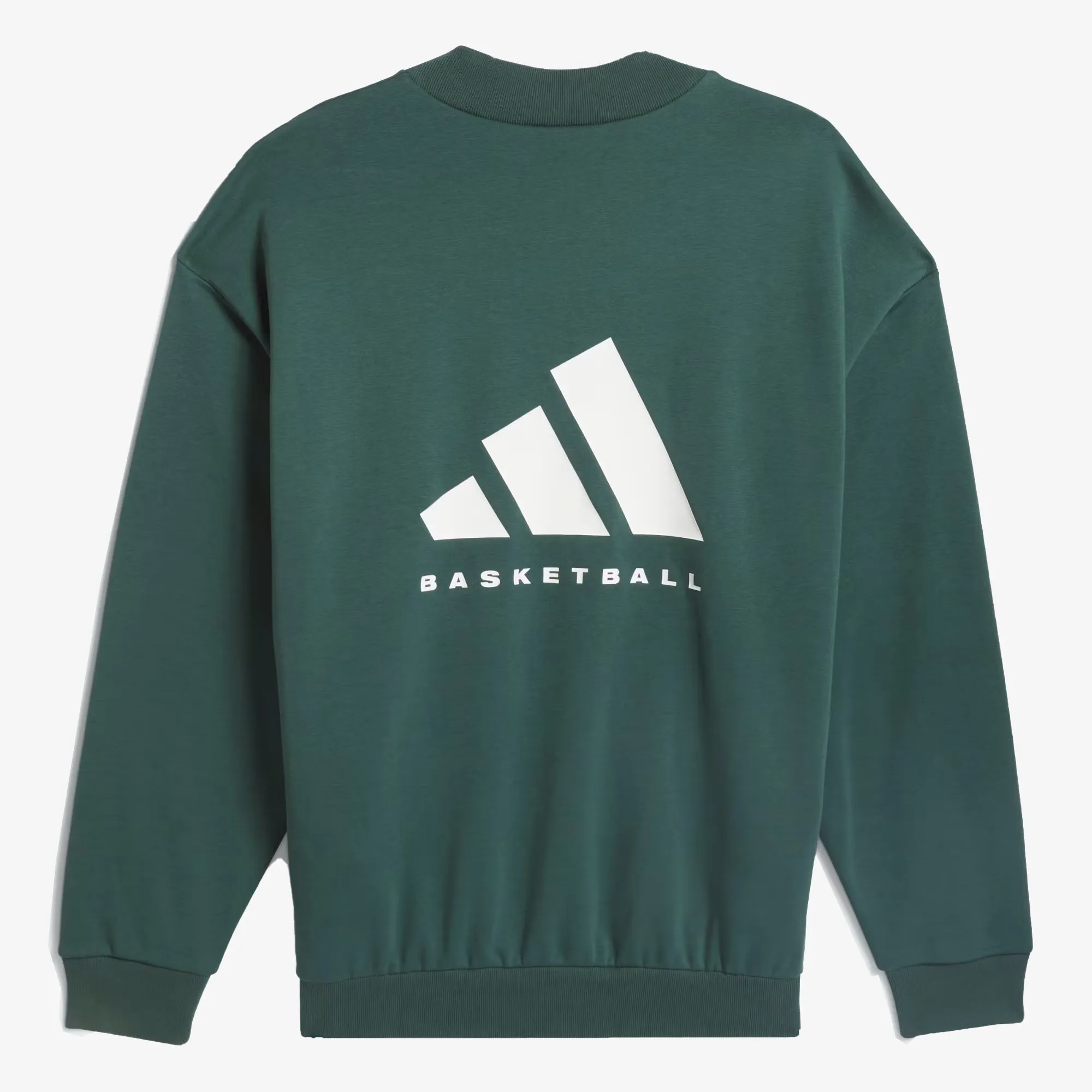 BASKETBALL CREW SWEATSHIRT 'MINERAL GREEN'