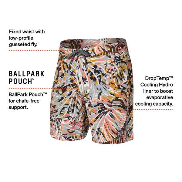 Betawave 2N1 Boardie 17" Short Men's