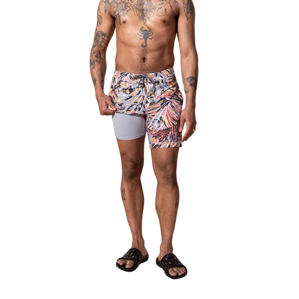 Betawave 2N1 Boardie 17" Short Men's