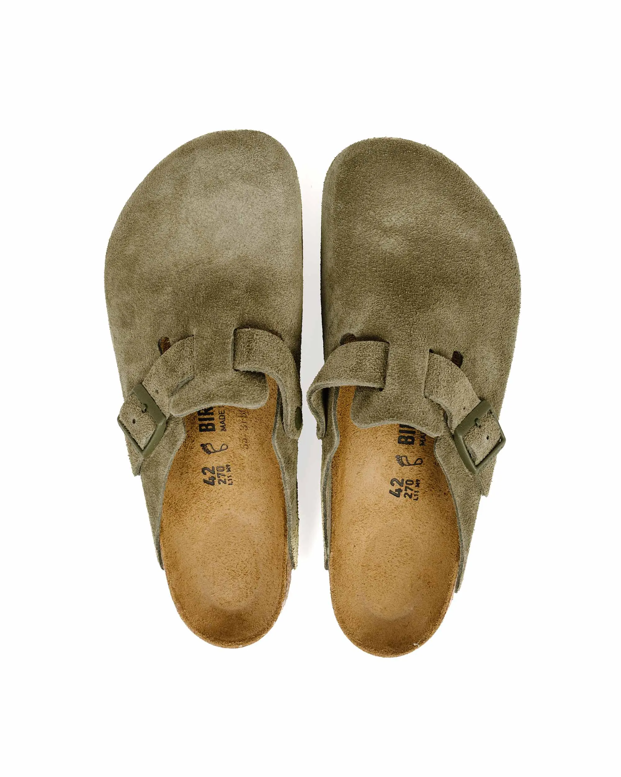 Birkenstock Boston Thyme Suede