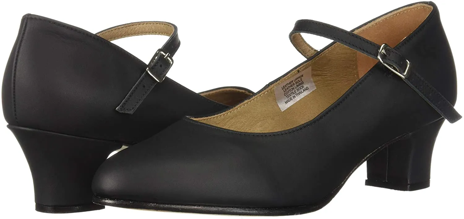 Bloch Dance Women's Curtain Call Leather Character Shoe 1.5" Heel S0304L