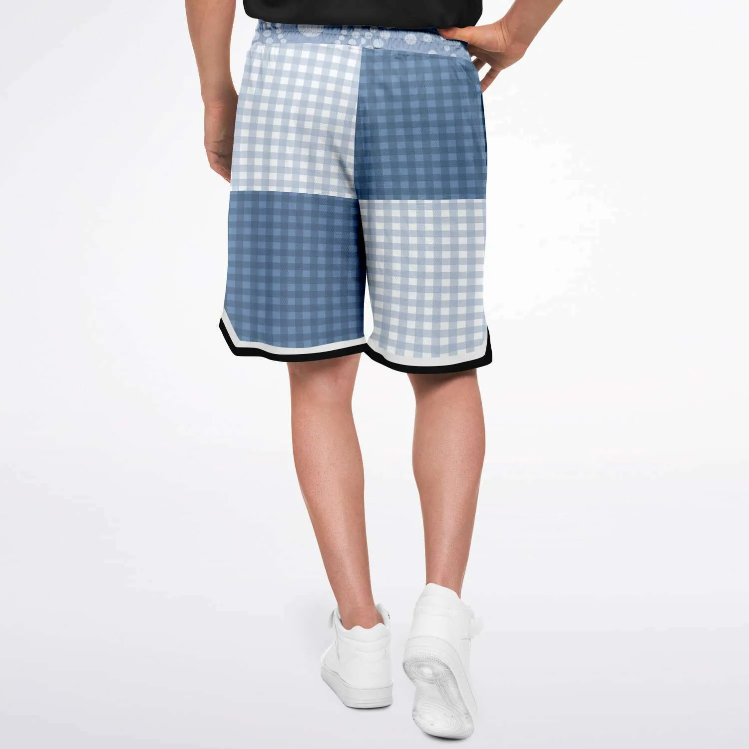 Blue Lagoon Unisex Basketball Shorts