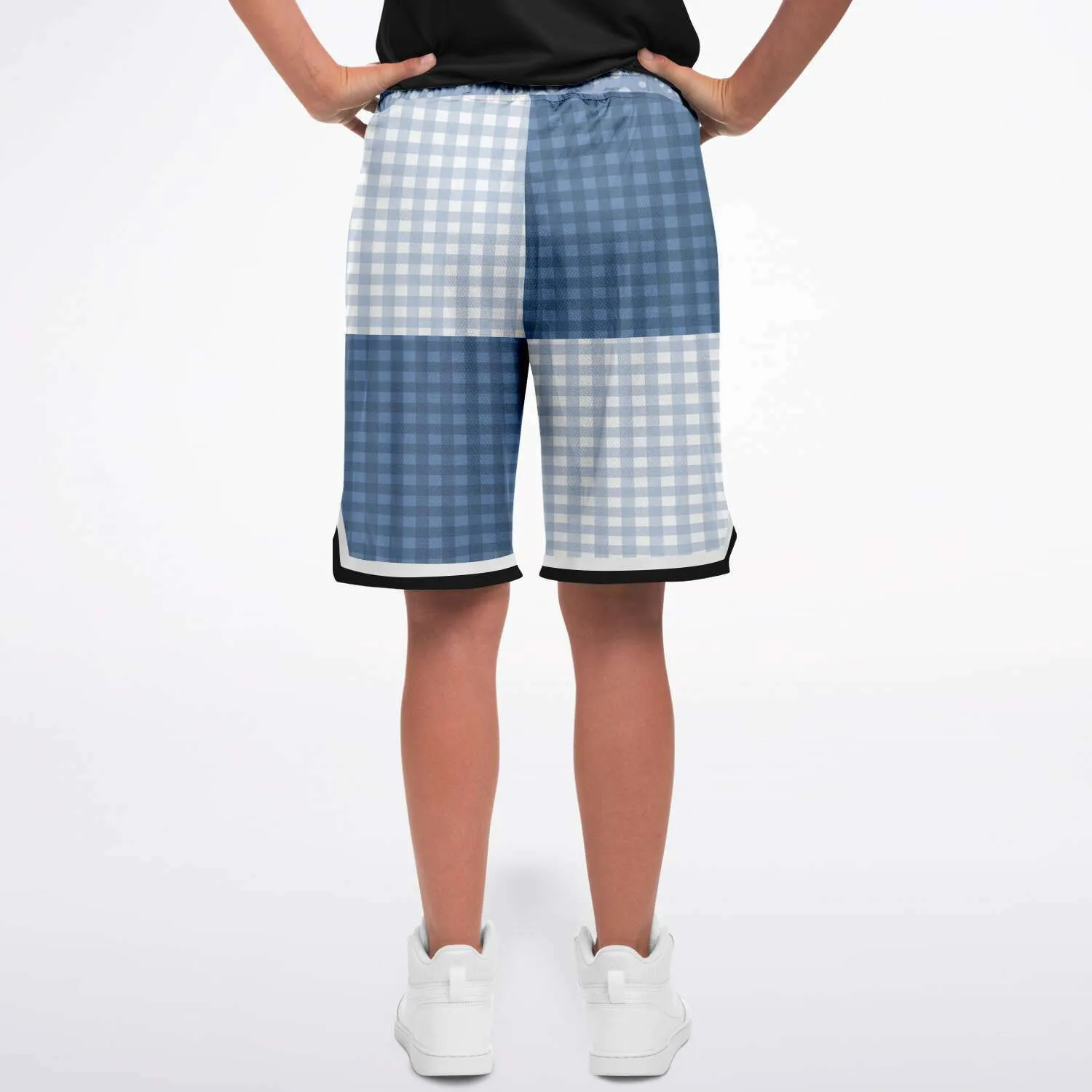 Blue Lagoon Unisex Basketball Shorts