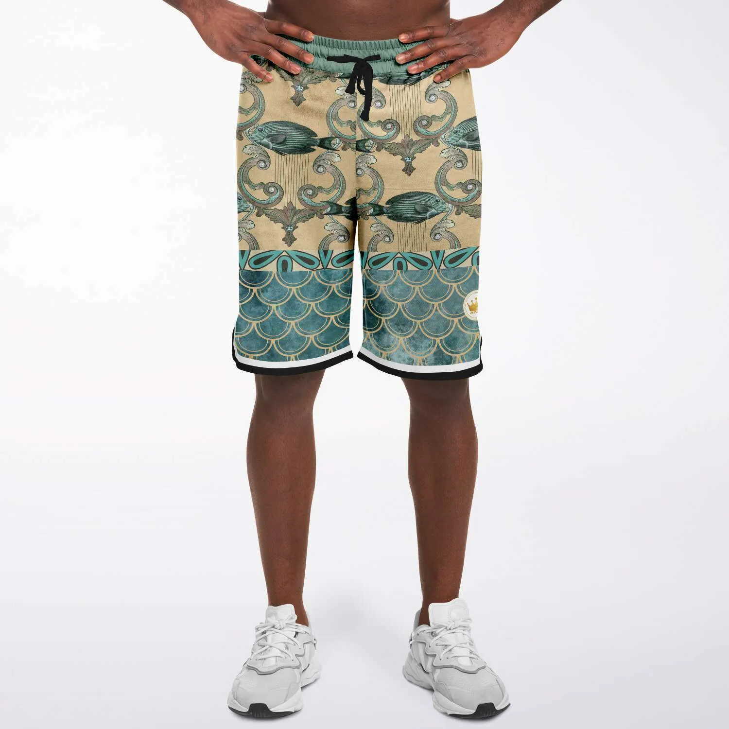 Bon Voyage Unisex Basketball Shorts