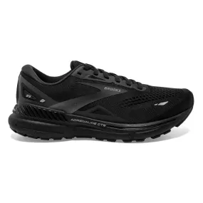 Brooks Adrenaline GTS 23 Wide (Mens) - Black/Black/Ebony