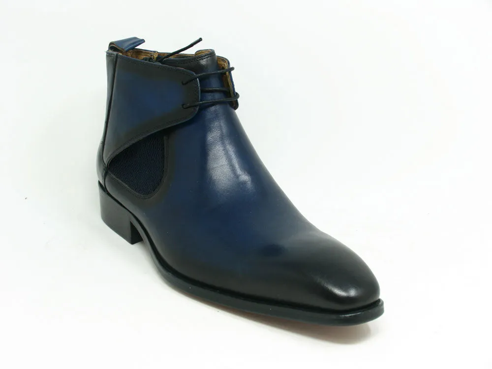 Calfskin Lace-up Chukka Boot