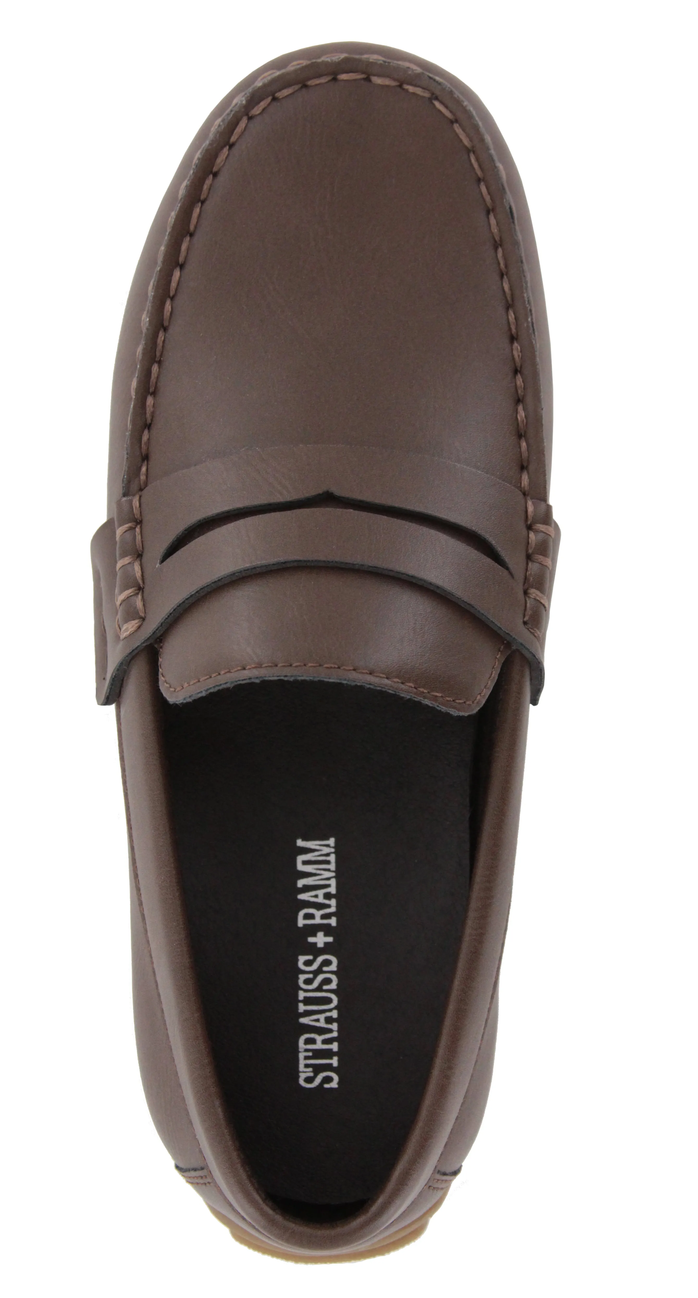 Cameren Bison Brown Driving Loafers