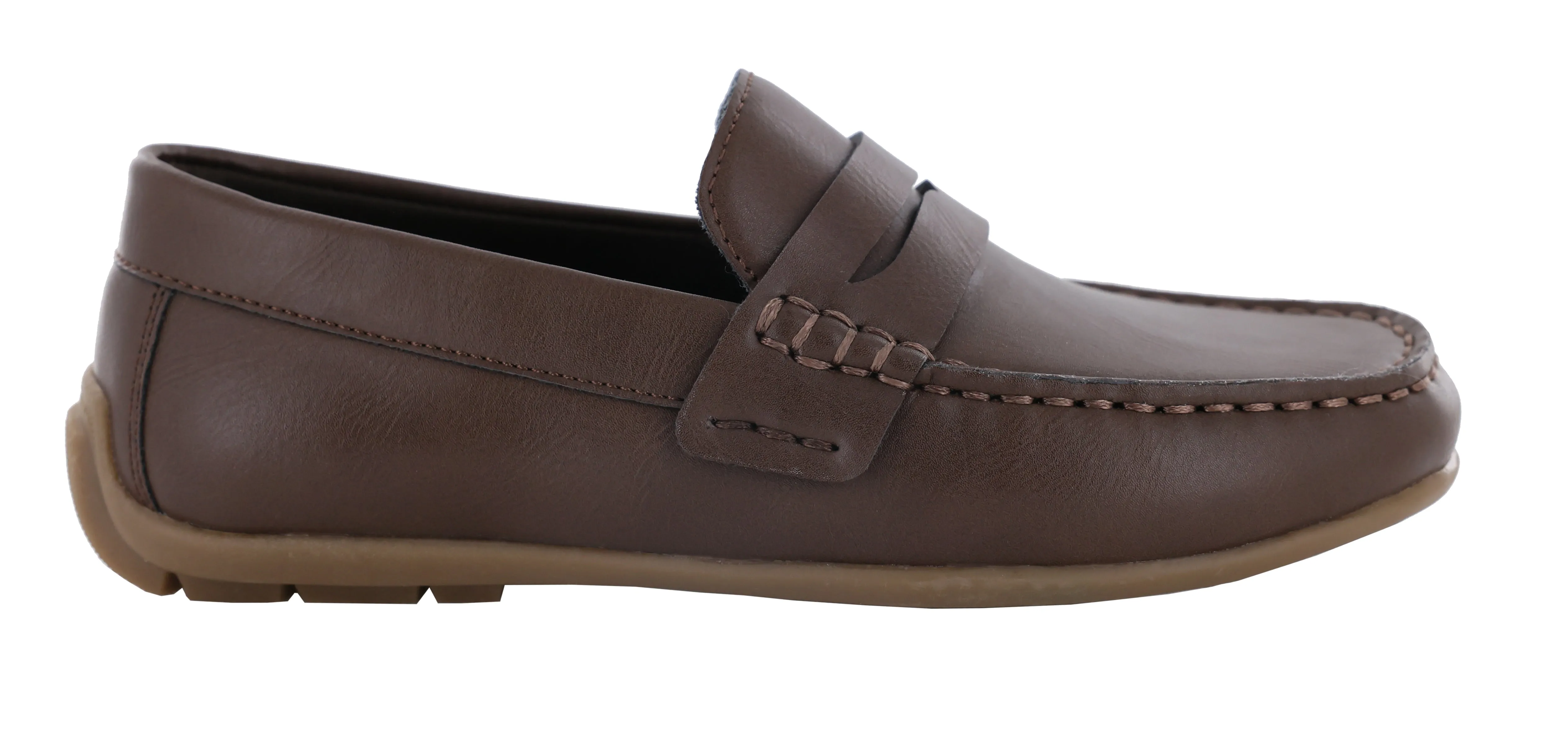 Cameren Bison Brown Driving Loafers