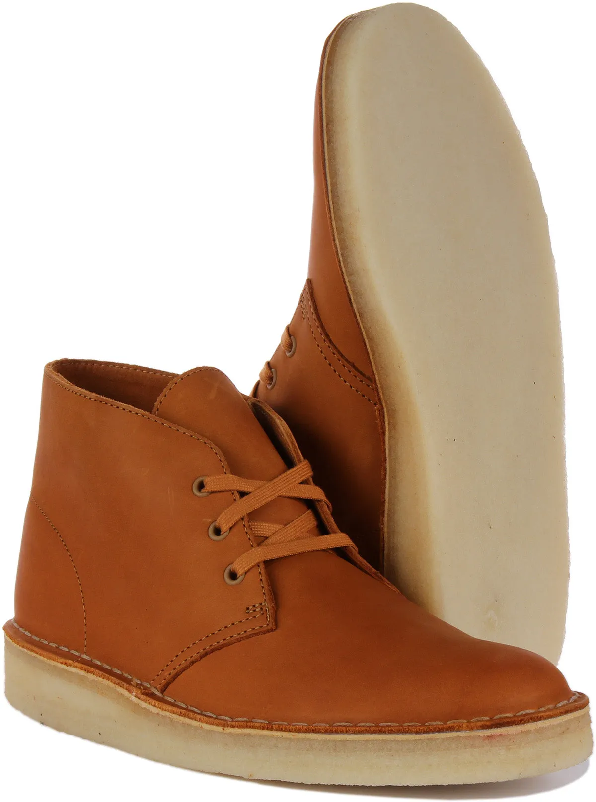 Clarks Originals Desert Coal In Tan For Men