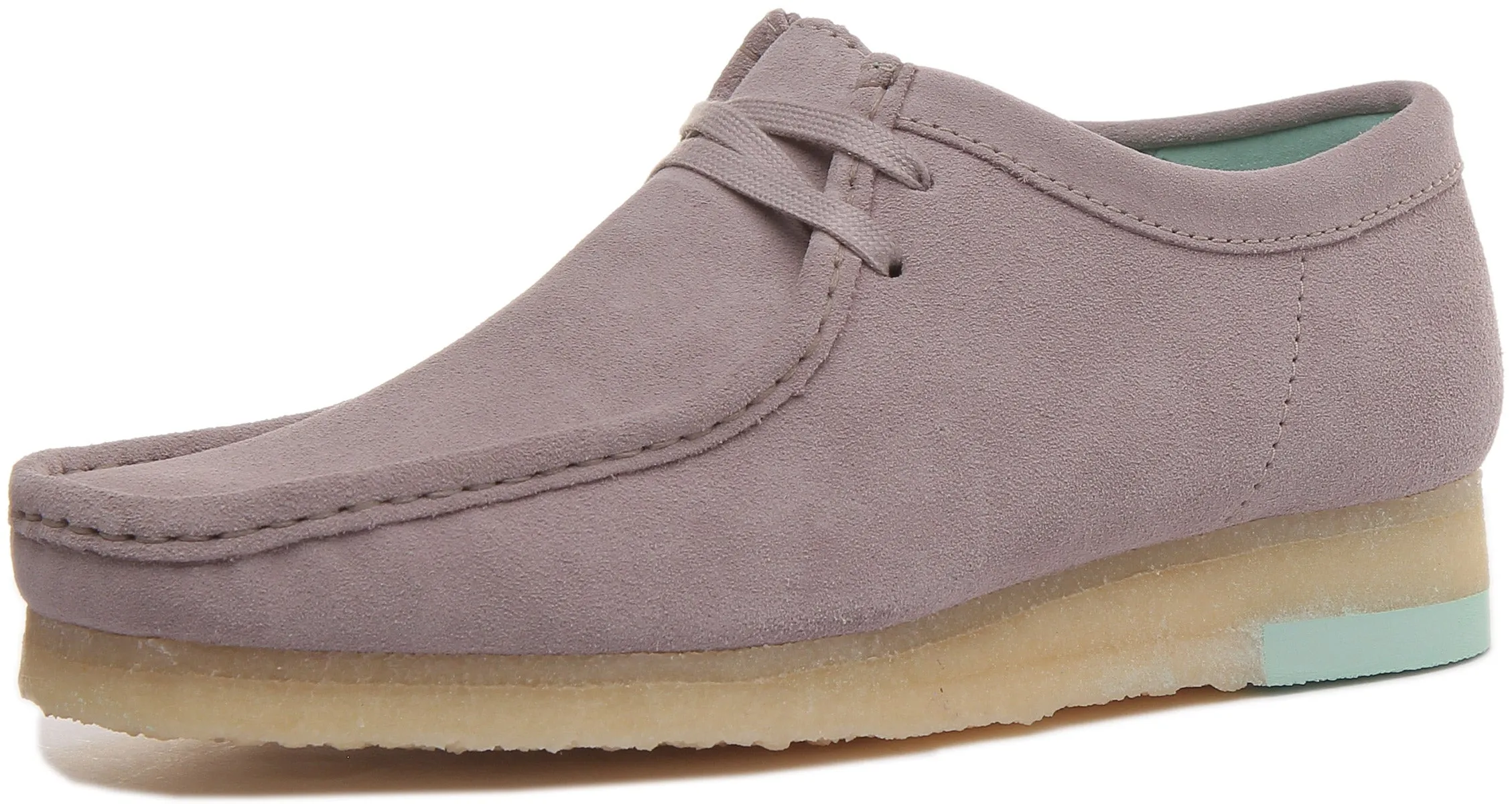 Clarks Originals Wallabee In Grey For Men