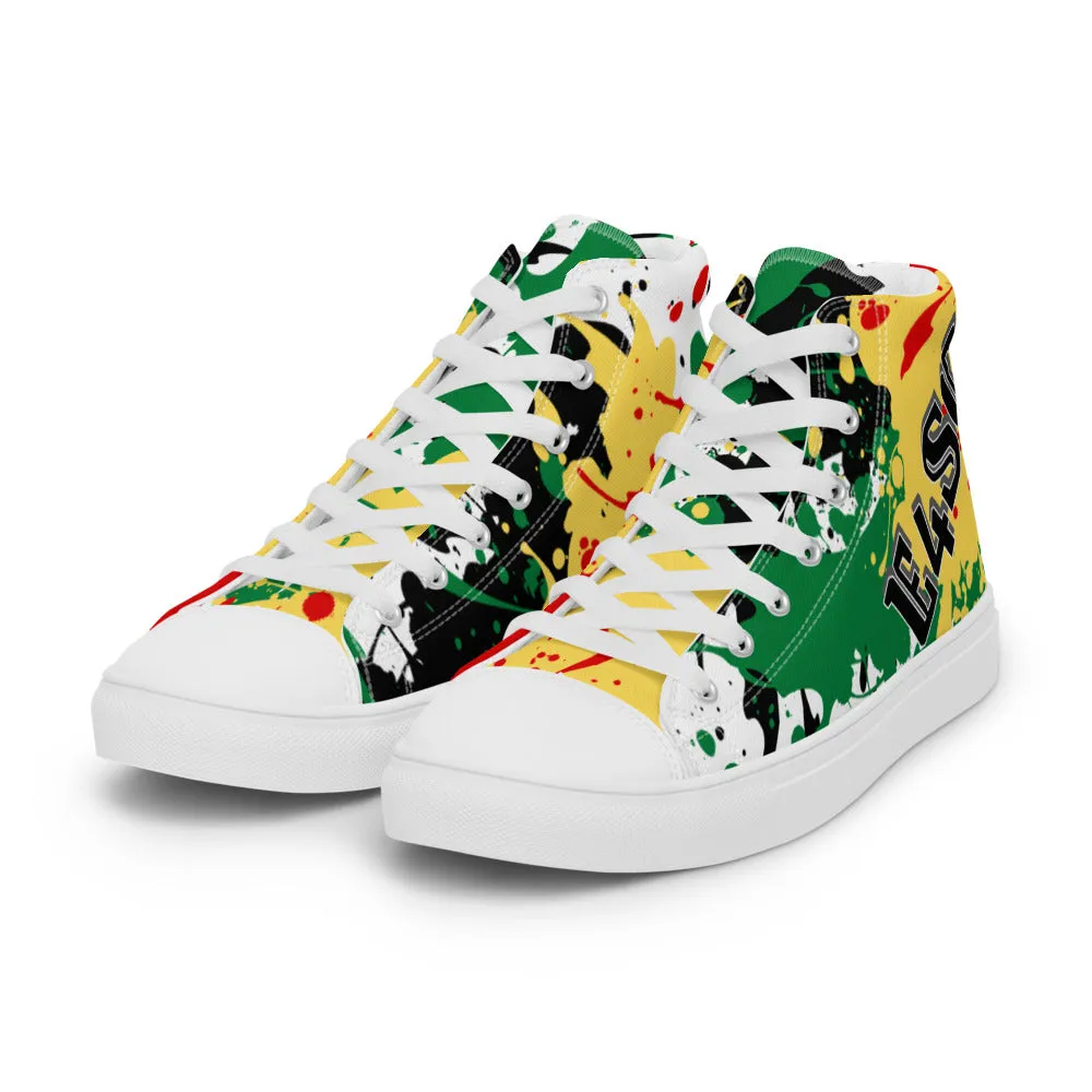 E4SO Splash Men’s high top canvas shoes