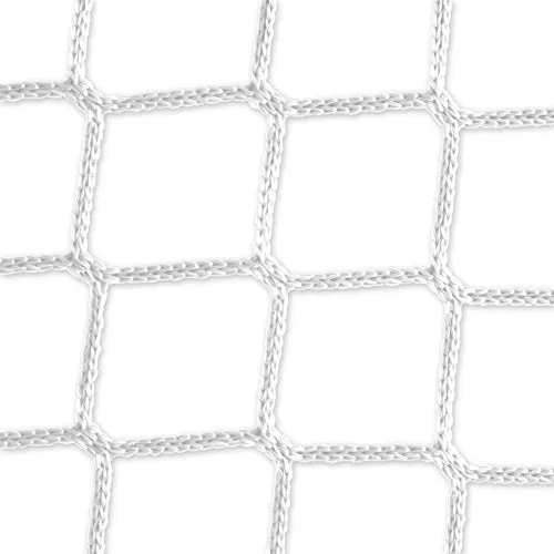 Effea PP square mesh soccer net 3x2x1 thickness 3mm white