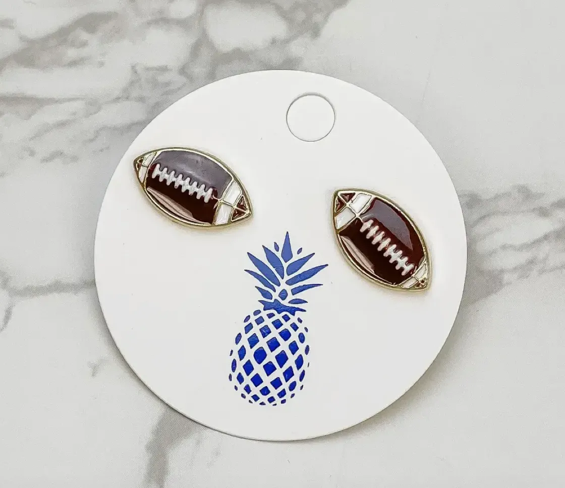 Enamel Sport Earrings