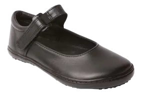 Froggies Velcro Girls School Shoes - Black