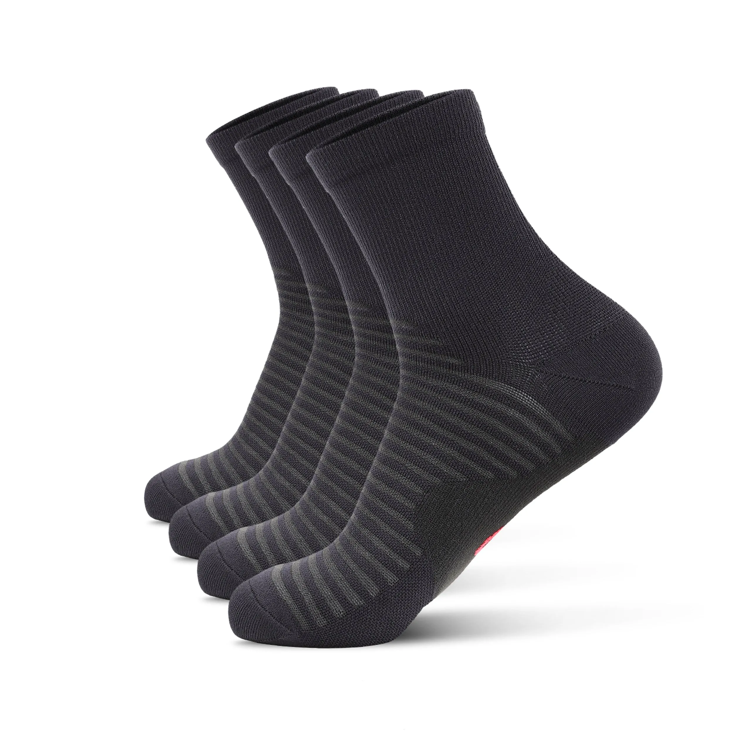 GECKOMAN x PAPLUS Quarter Athletic Socks 2-Pairs