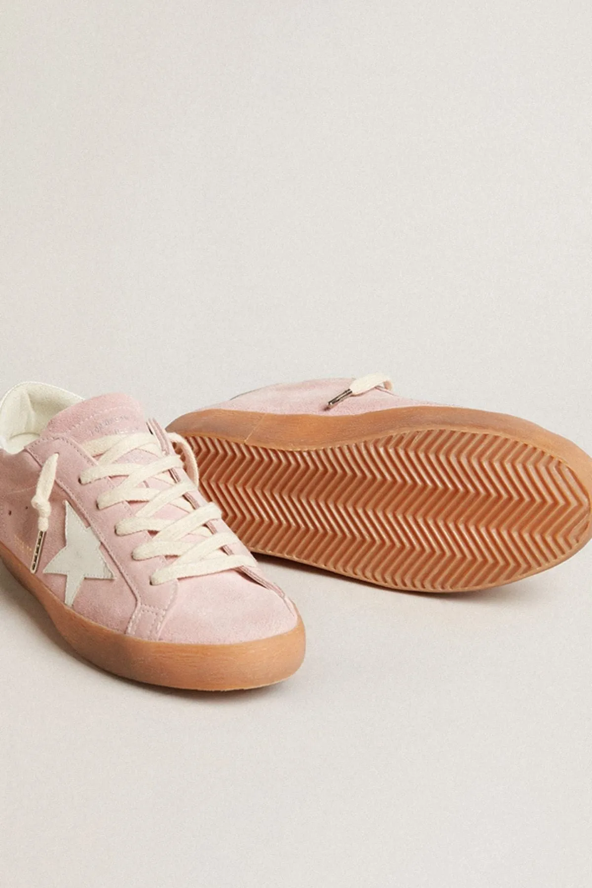 Golden Goose Super Star Sneaker - Pink/ Optic White