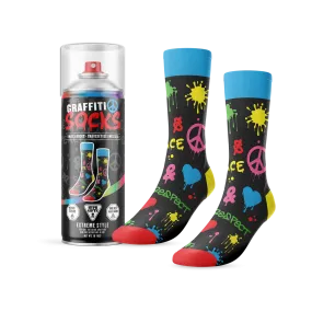 GRAFFITI SPRAY PAINT SOCKS