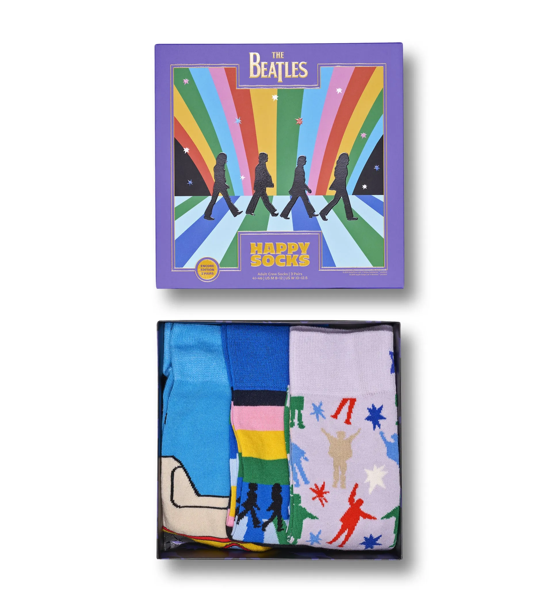 Happy Socks 'Beatles' Socks Gift Set - 3 Pack