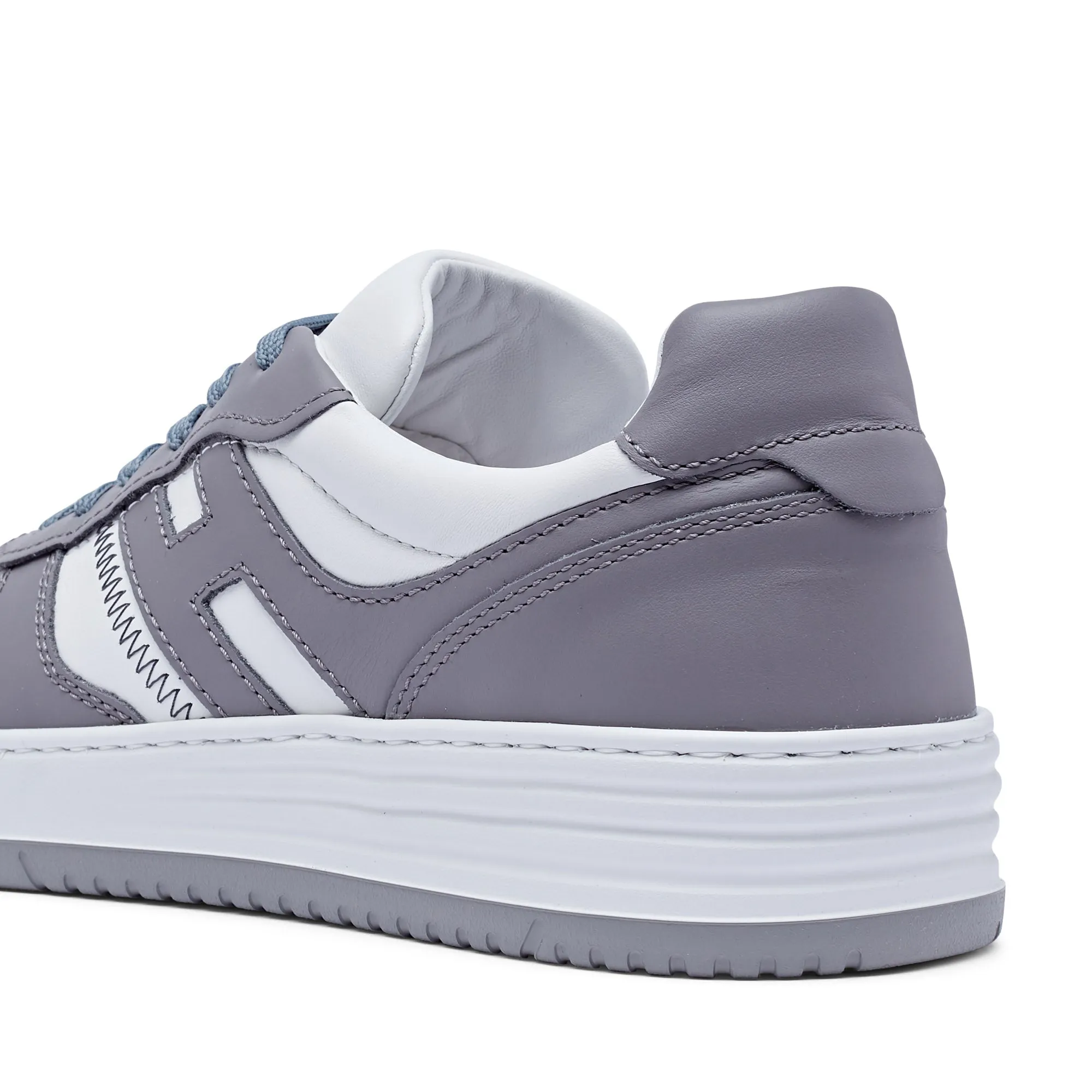 HOGAN H630 Low Top Trainer (Grey / White)