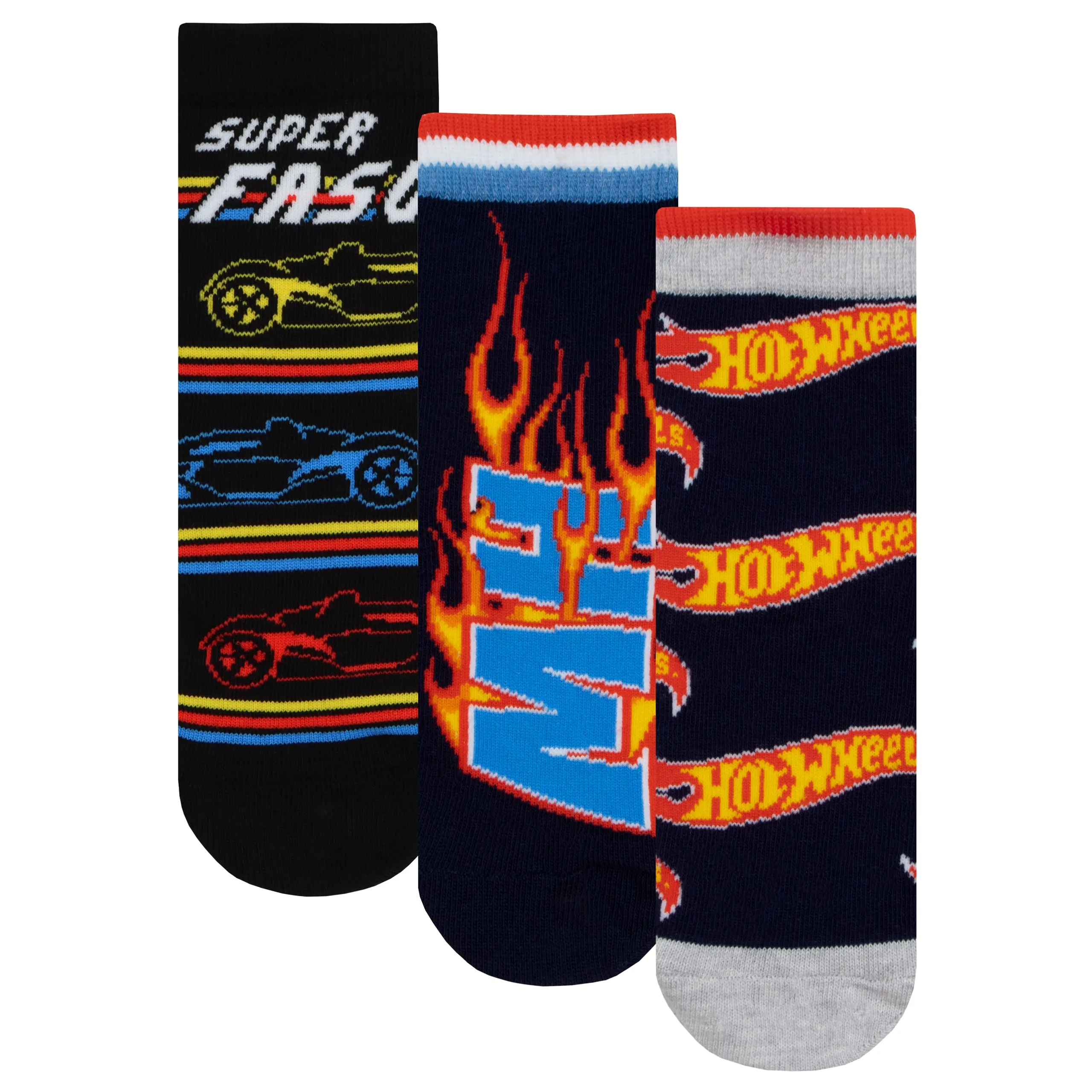 Hot Wheels Socks 3 Pack