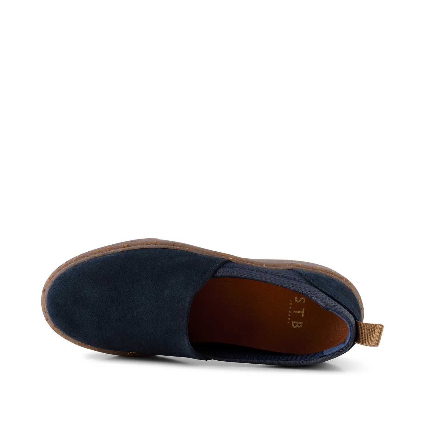 Jesper slip on ruskind - NAVY