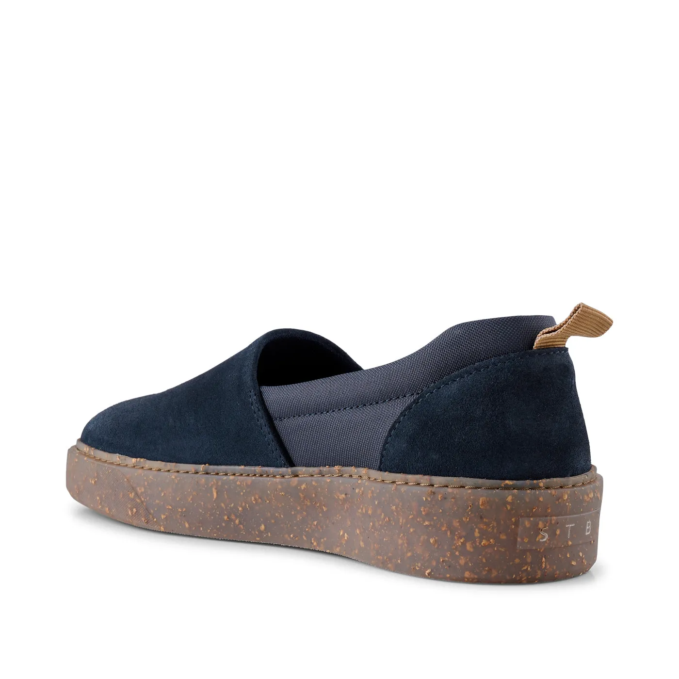 Jesper slip on ruskind - NAVY